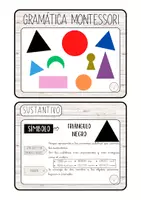 Vista previa - Refuerzo / NEE / Materiales de apoyo - Paquete Gramática Montessori - página 1
