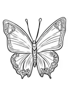 Vorschau - Arbeitsblätter - Schmetterling Ausmalbild Kunst Frühling Bilder ausmalen - Seite 2