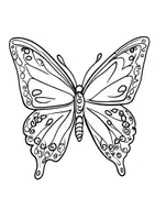 Vorschau - Mal- und Bastelvorlagen - Ausmalbild Schmetterling Kunst Frühling Bilder ausmalen - Seite 3