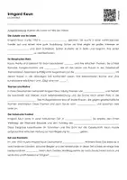 Vorschau - Arbeitsblätter - Irmgard Keun (Lückentext, Erklärvideo, Übungen) - Deckblatt