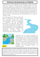 Vorschau - Arbeitsblätter - Flüsse Naturschutz: Wiederherstellung natürlicher Flusslandschaften - Seite 1