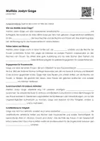 Vorschau - Arbeitsblätter - Matilda Joslyn Gage (Lückentext, Erklärvideo, Übungen) - Deckblatt