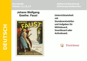 Vorschau - Stundenentwürfe - Unterrichtseinheit Faust-1 - Deckblatt