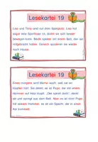 Vorschau - Arbeitsblätter - Lesekartei Teil 3 mit Aufgaben im Anfangsunterricht - Seite 2