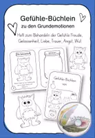 Vorschau - Arbeitsblätter - Gefühle-Büchlein zu den Grundemotionen - Deckblatt