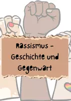 Vorschau - Arbeitsblätter - Rassismus - Geschichte und Gegenwart - Deckblatt