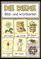 Vorschau - Bildkarten - DIE BIENE - Bild- und Wortkarten - Deckblatt