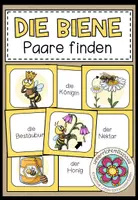 Vorschau - Spiele - Biene – Begriffe und Wortschatz spielerisch festigen | Paare-finden-Lernspiel 4.–5. Klasse - Deckblatt