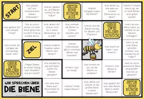 Vorschau - Spiele - Biene und Bienenvolk | Plauderbrettspiel als Gesprächsanlass - Seite 1