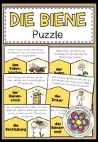Vorschau - Spiele - Biene – Begriffe und Sachwissen zuordnen | Lernpuzzle 4.–5. Klasse - Deckblatt