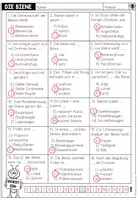 Vorschau - Arbeitsblätter - DIE BIENE - Quiz (Arbeitsblatt) - Seite 2