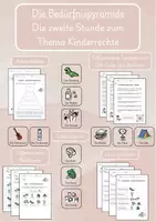Vorschau - Stundenentwürfe - Kinderrechte - Die Bedürfnispyramide - Deckblatt