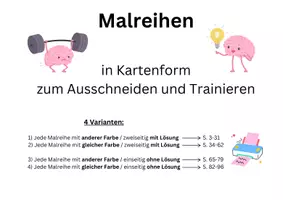 Vorschau - Merkblätter - Einmaleins: Kartenset Kopfrechnen 1x1 zum Üben - Seite 3