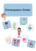 Vorschau - Spiele - Kartenpaar finden - Finde das gegenteilige Adjektiv - Deckblatt