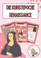 Vorschau - Arbeitsblätter - Die Kunstepoche Renaissance mit praktischer Übung - Deckblatt
