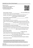 Vorschau - Arbeitsblätter - Arbeitsblätter zum Thema "Sternschnuppen" + Lösung & MP3 + Mindmap + Infografik - Deckblatt