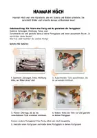 Vorschau - Arbeitsblätter - Kunstprojekt: Partygäste im Stil von Hannah Höch - Seite 1