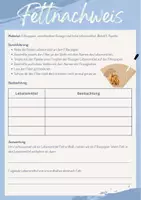 Vorschau - Stationenlernen - Nährstoffnachweise - Arbeitsblätter für Experimente - Seite 3