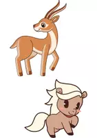 anteprima - Flashcard - chocolate mousse for greedy goose animali - Pagina 1