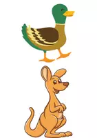 anteprima - Flashcard - chocolate mousse for greedy goose animali - Pagina 3