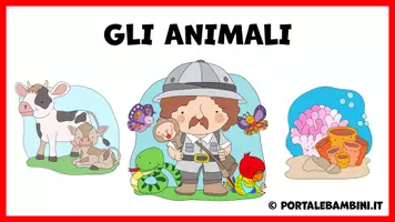 anteprima - Presentazioni / Lavagne - Gli animali e la loro classificazione - Pagina 1