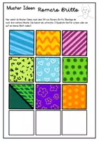 Vorschau - Mal- und Bastelvorlagen - Ein Vogelhaus nach Romero Britto: Schritt-für-Schritt Anleitung - Seite 1