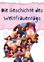 Vorschau - Arbeitsblätter - Die Geschichte des Weltfrauentags - Deckblatt