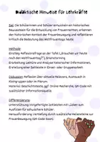 Vorschau - Arbeitsblätter - Die Geschichte des Weltfrauentags - Seite 1