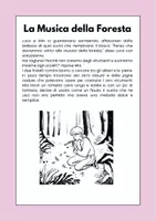 anteprima - Esperimenti - LA MUSICA DELLA FORESTA E L'OFFICINA DEGLI STRUMENTI - Pagina 1