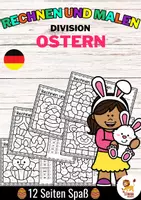 Voorbeeld - Rechen-Mal-Blätter - Division (Ostern) Pasen Wiskunde Duits - Voorblad