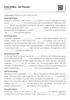 Vorschau - Interaktives Material - Franz Kafka - Der Prozess - Lückentexte und Quiz - Seite 1