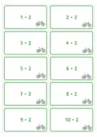 Vorschau - Fördermaterial/Inklusion - Karten Malaufgaben mit Montessori-Perlenmaterial legen - Seite 3