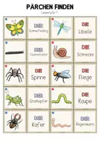 Vorschau - Spiele - INSEKTEN Paare finden - Seite 3