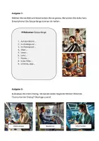 Vorschau - Arbeitsblätter - Beschreiben und sprechen - Deckblatt