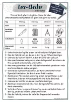 Vorschau - Arbeitsblätter - Lese Checker - Genaues Lesen üben (Freebie) - Seite 1
