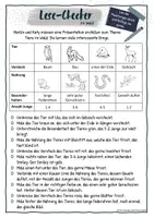 Vorschau - Arbeitsblätter - Lese Checker - Genaues Lesen üben (Freebie) - Seite 2