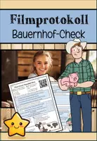 Vorschau - Arbeitsblätter - „Der Bauernhof-Check“ – Differenzierte Arbeitsblätter mit Lösungen 🐄🚜 | Landwirtschaft, Ernährung & Erdkunde - Deckblatt