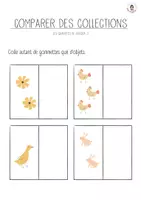 Aperçu - Apprentissages en autonomie - Fiches construction collections en terme à terme LA FERME - Page 1