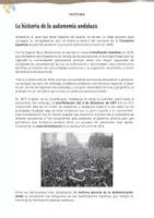 Aperçu - Feuilles d'exercices - Histoire : Journée de l'Andalousie (en espagnol) - Page 1