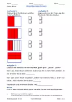 Vorschau - Arbeitsblätter - AB: Brüche verfeinern (mit Folien) - Deckblatt