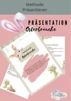 Vorschau - Arbeitsblätter - Präsentation zum Thema Osterbräuche - Deckblatt