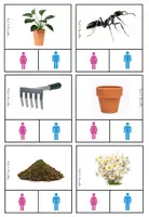 Aperçu - Jeux - Cartes à pinces : masculin/féminin (printemps) - Page 3