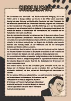 Vorschau - Arbeitsblätter - Die Kunstepoche Surrealismus mit praktischer Übung - Seite 1