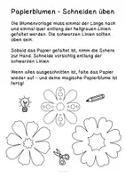 Vorschau - Arbeitsblätter - 4x Motorikübungen im Frühling - Materialpaket - Seite 1