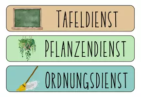 Vorschau - Anderer Materialtyp - Unsere Klassendienste - Seite 1