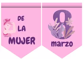 Vista previa - Juegos / Gamificación - DIA DE LA MUJER 8 marzo (MEMORY, BANDERINES Y CORONAS) - Portada