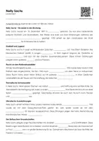 Vorschau - Arbeitsblätter - Nelly Sachs (Lückentext, Erklärvideo, Übungen) - Deckblatt