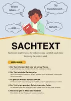 Vorschau - Merkblätter - Lernplakate Textsorten - Seite 1