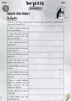 Vorschau - Unterrichtsreihen - Woyzeck | Drama: Fragen zum Inhalt – Woyzecks Konflikte und Seelenzustände im Detail (11. & 12. & 13. Klasse | Deutsch | Oberstufe | Abitur | Dramenanalyse) - Seite 1