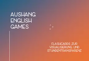 Vorschau - Bildkarten - English Games - Flashcards zur Stundentransparenz - Seite 1